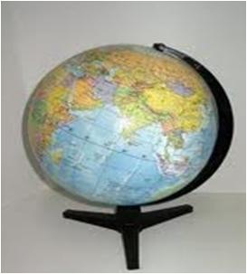 Глобус физический Земли